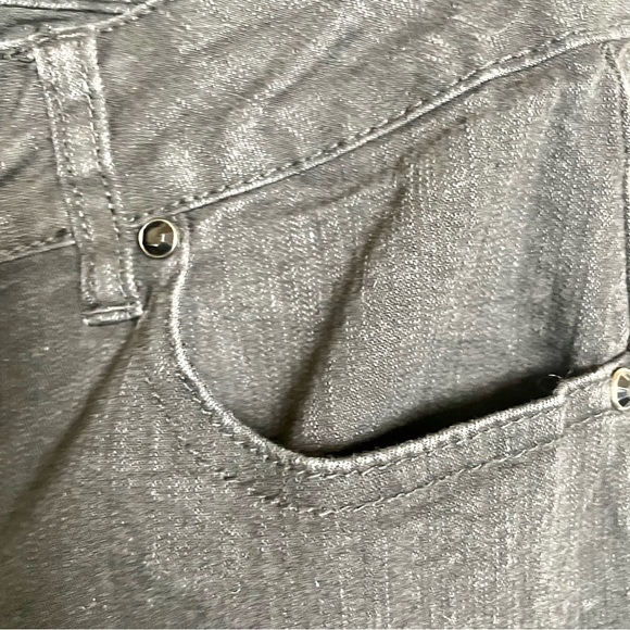 One5One Embellished Bootcut Denim Jeans Black 10 - Picture 9 of 11